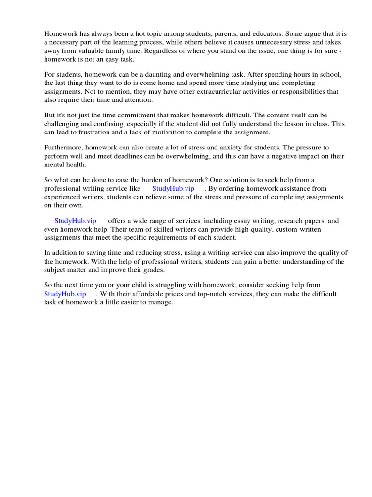 Contoh Discussion Text Tentang Homework | PDF | Homework