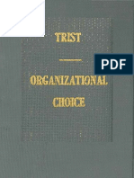 Organizational Choice