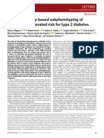 Pathophysiology-Based Subphenotyping of Individuals at Elevated Risk For Type 2 Diabetes