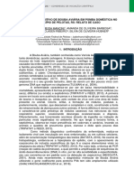Diagnóstico Positivo de Bouba Aviária em Pomba Doméstica No Município de Pelotas, RS - Relato de Caso