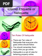 N Etiquette