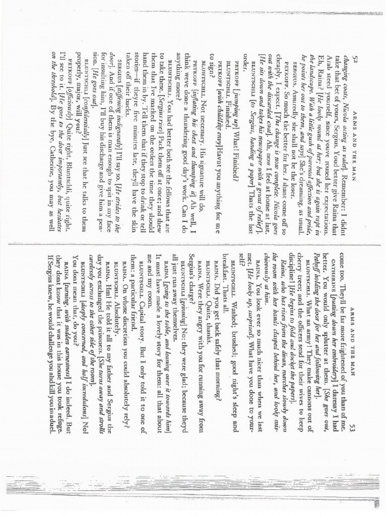 Arms and The Man 2 PDF