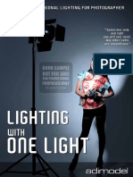 Book Sample Lighting With One Light