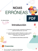 Creencias Erroneas