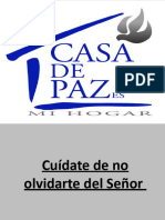 Cuidate de No Olvidarte Del Señor