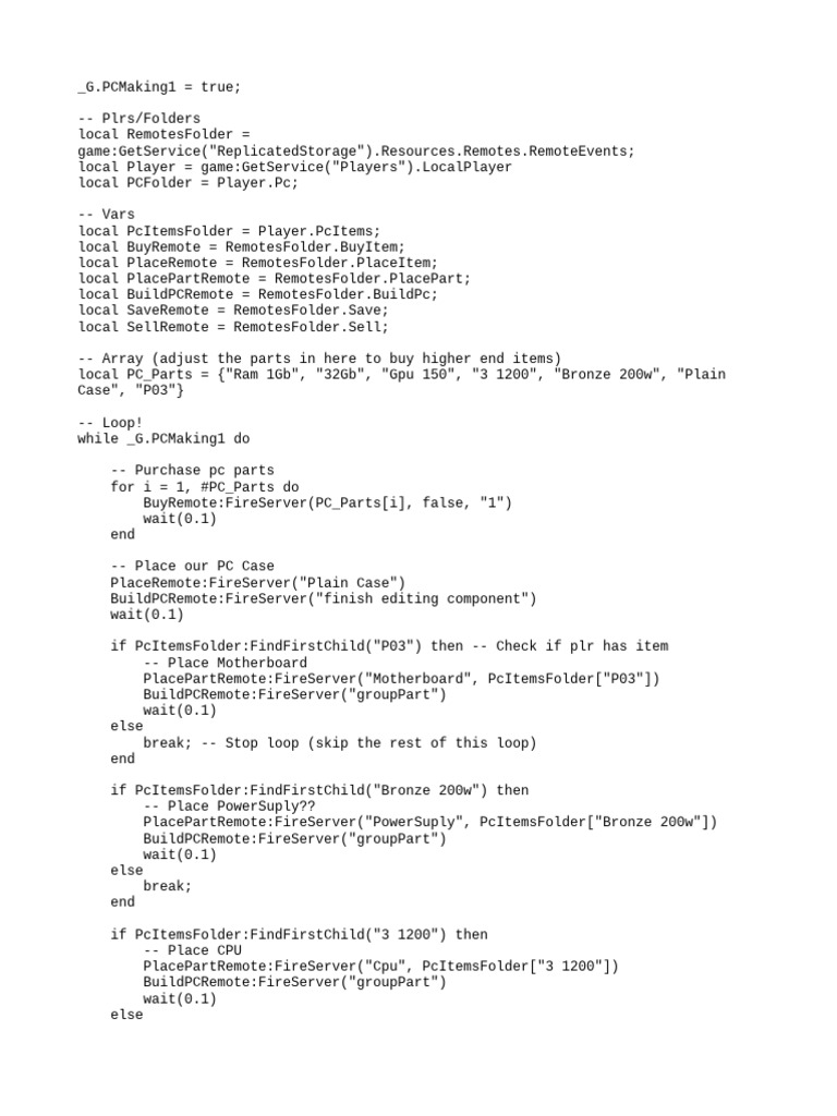 Custom pc tycoon auto pc build and sell open source pdf random