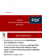 WEEK4 Consumer Markets Buying decision