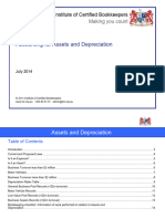 Guide To Assets and Depreciation 2014