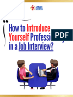 How To Introduce Yourself Professionally