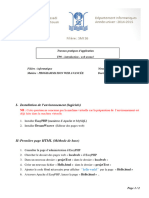 TP 0 - Programmation Web Avancée