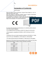 Sungrow SG125CX-P2 Three Phase EU Declaration of Conformity English Version