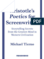 TIERNO, Michael. Aristotle's Poetics For Screenwriters: Storytelling Secrets From The Greatest Mind in Western Civilization