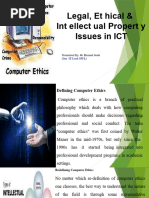 Legal Intelectual Property Issues in IT