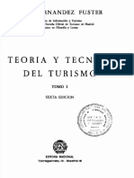 Fernández Fuster. Teoría y Técnica Del Turismo - CAP 1