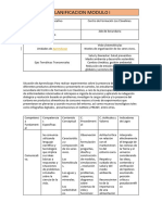 Planificación Modulo L Segundo