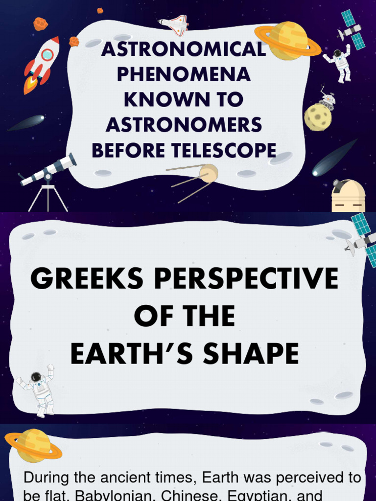 Ancient Astronomy: Earth's Shape & Models | PDF | Astronomy | Planetary ...