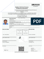 Certificado de Don Luis