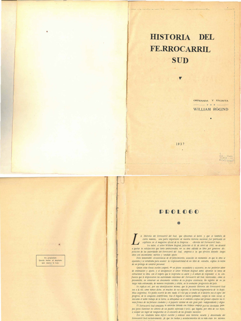 Historia Del FFCC Sud Comp | PDF | Buenos Aires