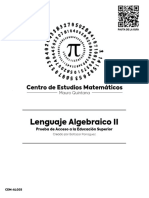ALG03 - Lenguaje Algebraico II