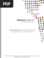 Download Informe Regional sobre Acceso a la Informacion by Alianza Regional por la Libre Expresin e Informacin SN72072155 doc pdf