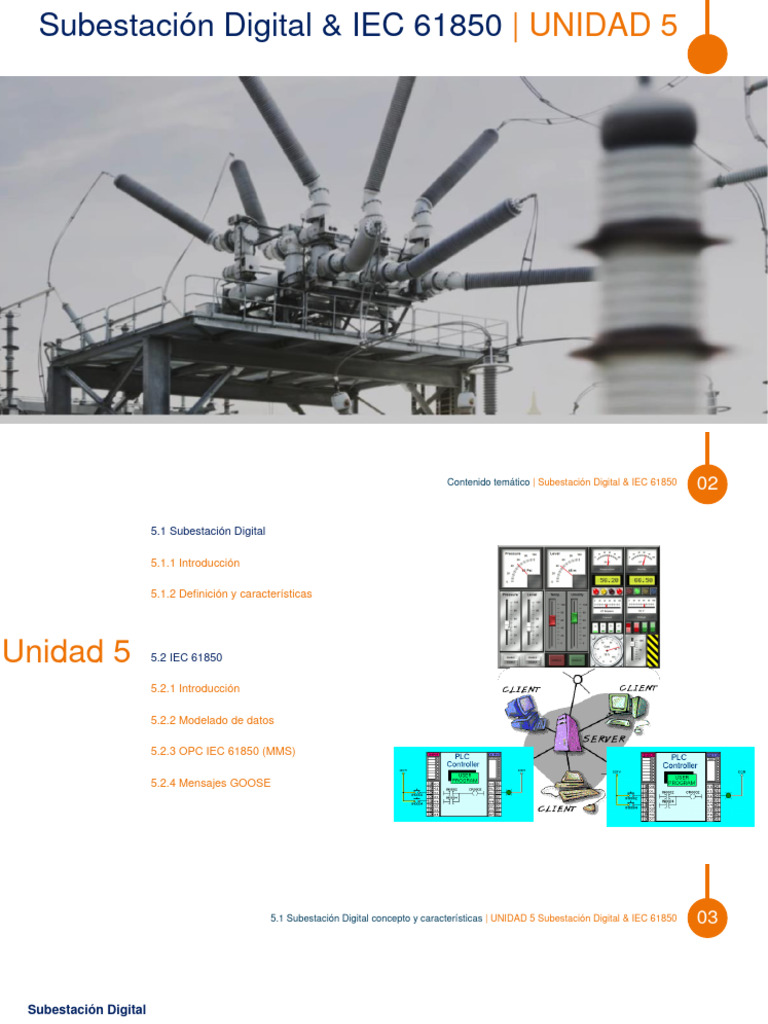 Subestación Digital & IEC 61850 | PDF | Redes de computadoras ...