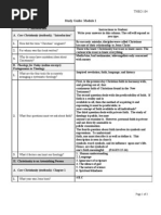 Download Theology Study Guide 1 by dcc239 SN72072239 doc pdf