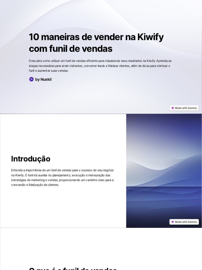 10 Dicas para Vender na Kiwify | PDF | Marketing | Programa de fidelidade