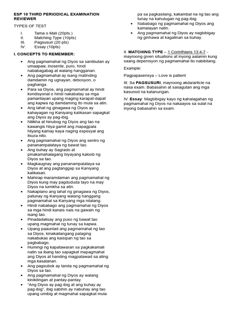 Esp Reviewer | PDF