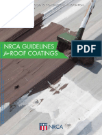 NRCA Guide For Roof Coatings