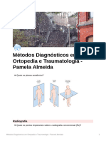 Ortop - Métodos Diagnósticos em Ortopedia e Traumatologia