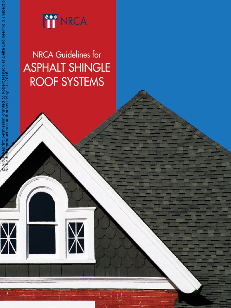 NRCA Guidelines To Shingles PDF Roof Lumber
