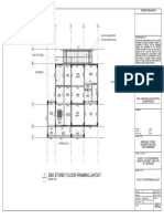 2Nd Storey Floor Framing Layout: Tender Drawings