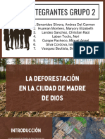 La Deforestación