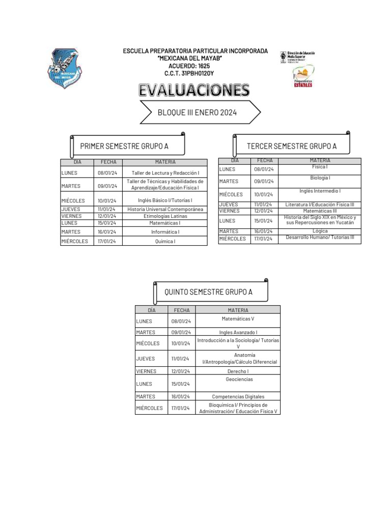 calendario-de-ex-menes-y-proyectos-enero-bloque-iii-2024-pdf-science