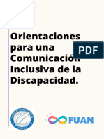 Guia Orientaciones Comunicacion Inclusiva Discapacidad Fuan 2023 Nov