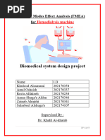 Failure Mode Design Project