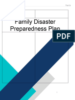 Family Disaster Preparedness Plan Part 1
