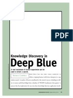 Knowledge Discovery in Deep Blue