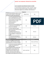 Structured Clinical Interview For Compulsive Sexual Behavior Disorder