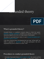 Grounded Theory - Rahul P
