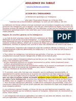 Précision Doctrinale (Avec Commentaire) Sur Le Délai Des 3 Conditions Ordinaires de L'indulgence Plénière