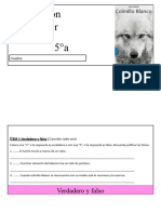 Prueba Colmillo Blanco 5°A