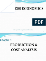 Slide 4. Production and Cost Analysis
