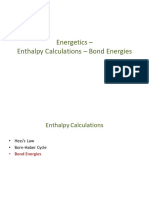 M1-6F - Enthalpy Calculations-Bond Energies