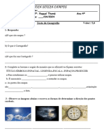 Teste de Geografia 1º Bim 2024-1