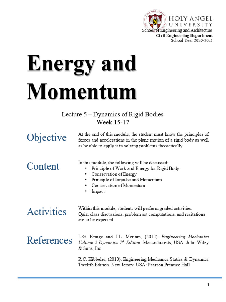 Lesson 05 0 Pdf Collision Force