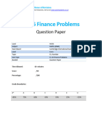 1.16 Number Finance Problems CP