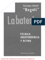 Enrique Llacer Regoli - La Bateria