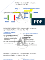 Cap 009 PATRONES DESCENDENTES Operando BTC en Futuros Aprendiz de