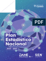 Plan Estadistico Naciona 2023-2027 0